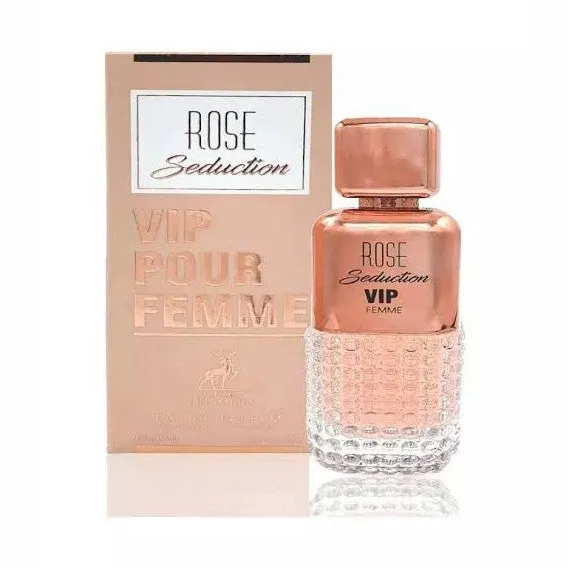 Maison Alhambra Rose Seduction VIP – Pour Femme – Eau de Parfum 100 ml