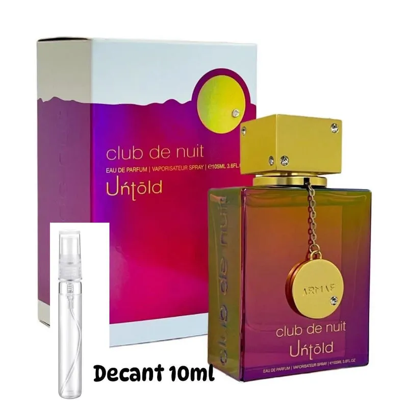 Decants Club de Noit Untold Armaf 10 ml