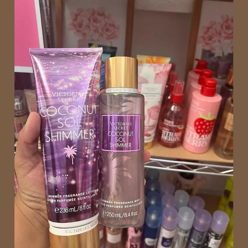 Victoria's Secret Coconut Sol Shimmer dúo